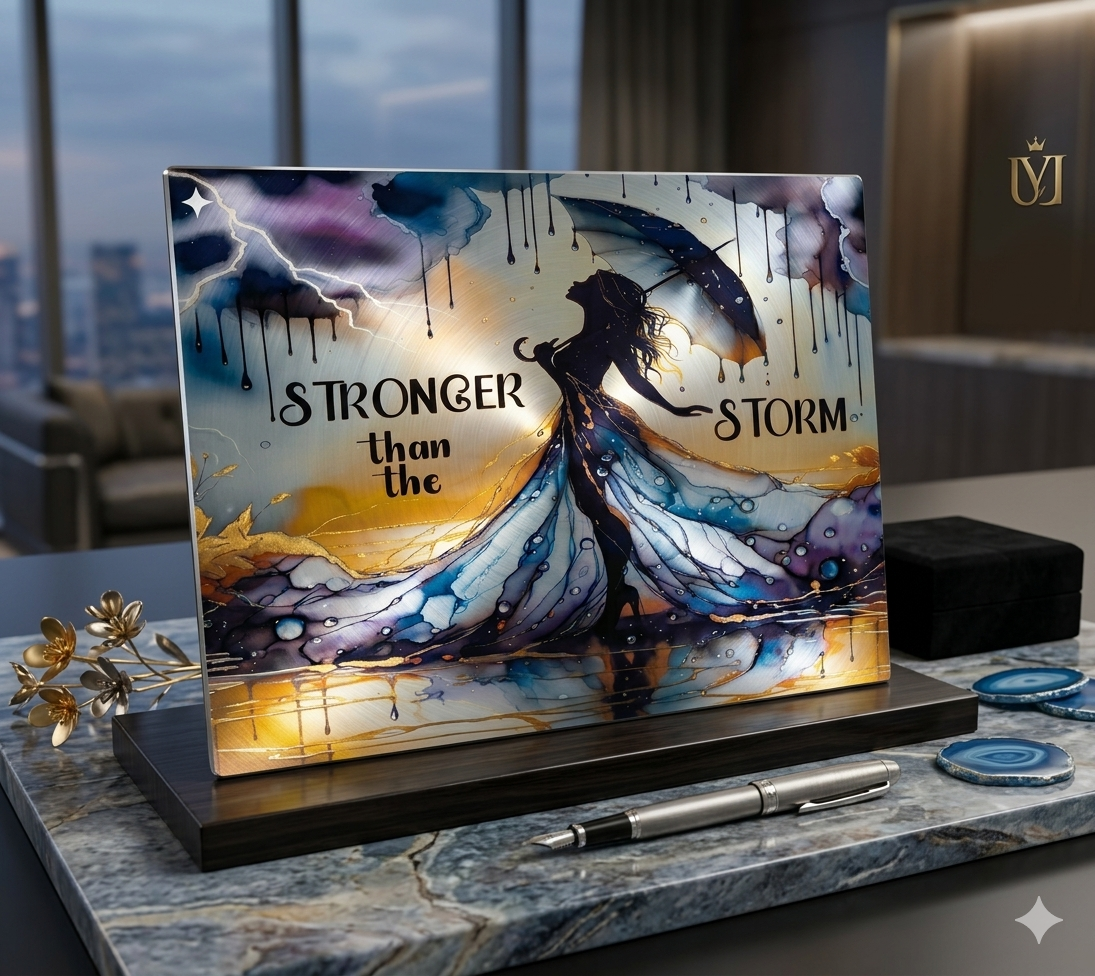 "Stronger Than The Storm" – Premium Artisanal Art