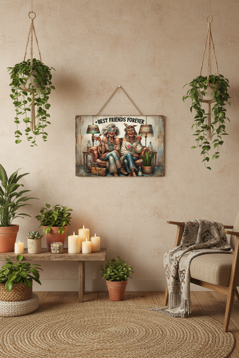 Best Friends Forever Living Room 8x12